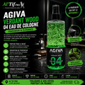 x24 Eau de Cologne Agiva Wood 400ML