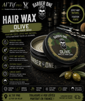 x24 Barber One OLIVE MATT HAIR WAX