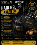 x24 BARBER ONE HAIR GEL ARGAN OIL