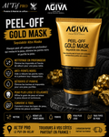 x12 AGIVA Peel-Off Gold Mask – 150 ml