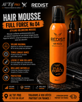 x12 REDIST Hair Mousse Full Force N°04 – 300 ml
