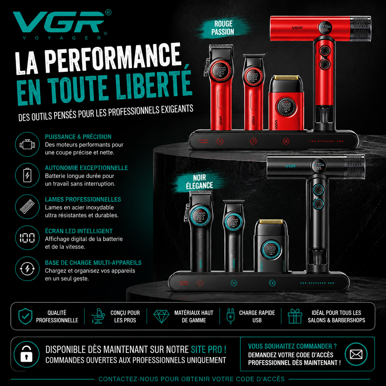 VGR Stepless Pro 4IN1