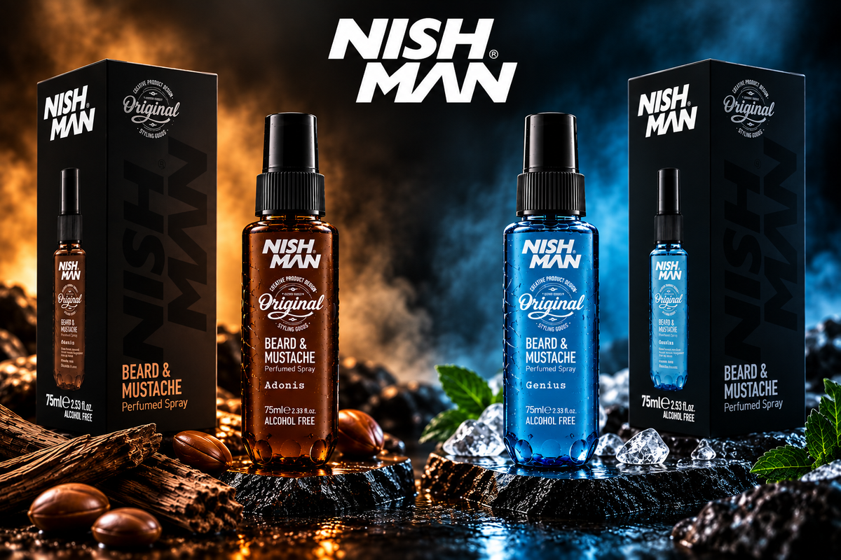 x12 NishMan – Parfum de Soin Barbe & Moustache