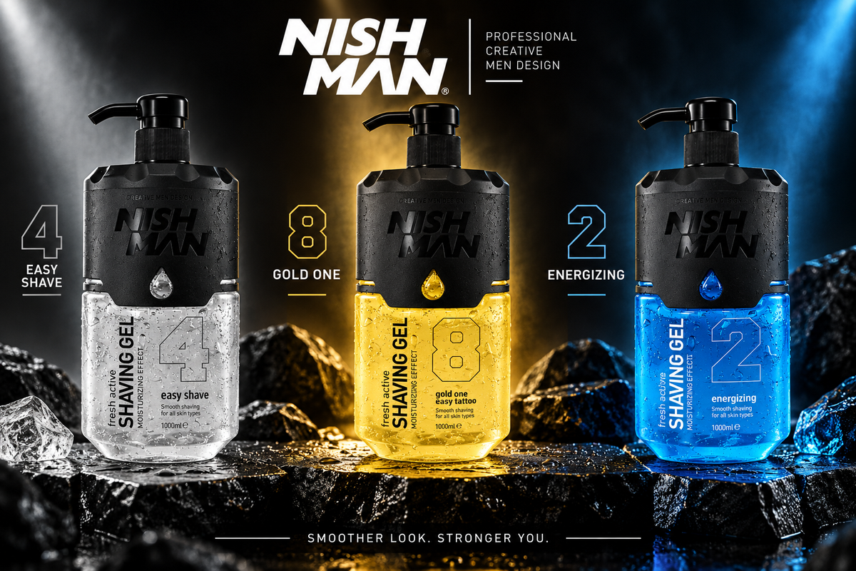 X3 Shaving Gel NishMan Format 1000ML